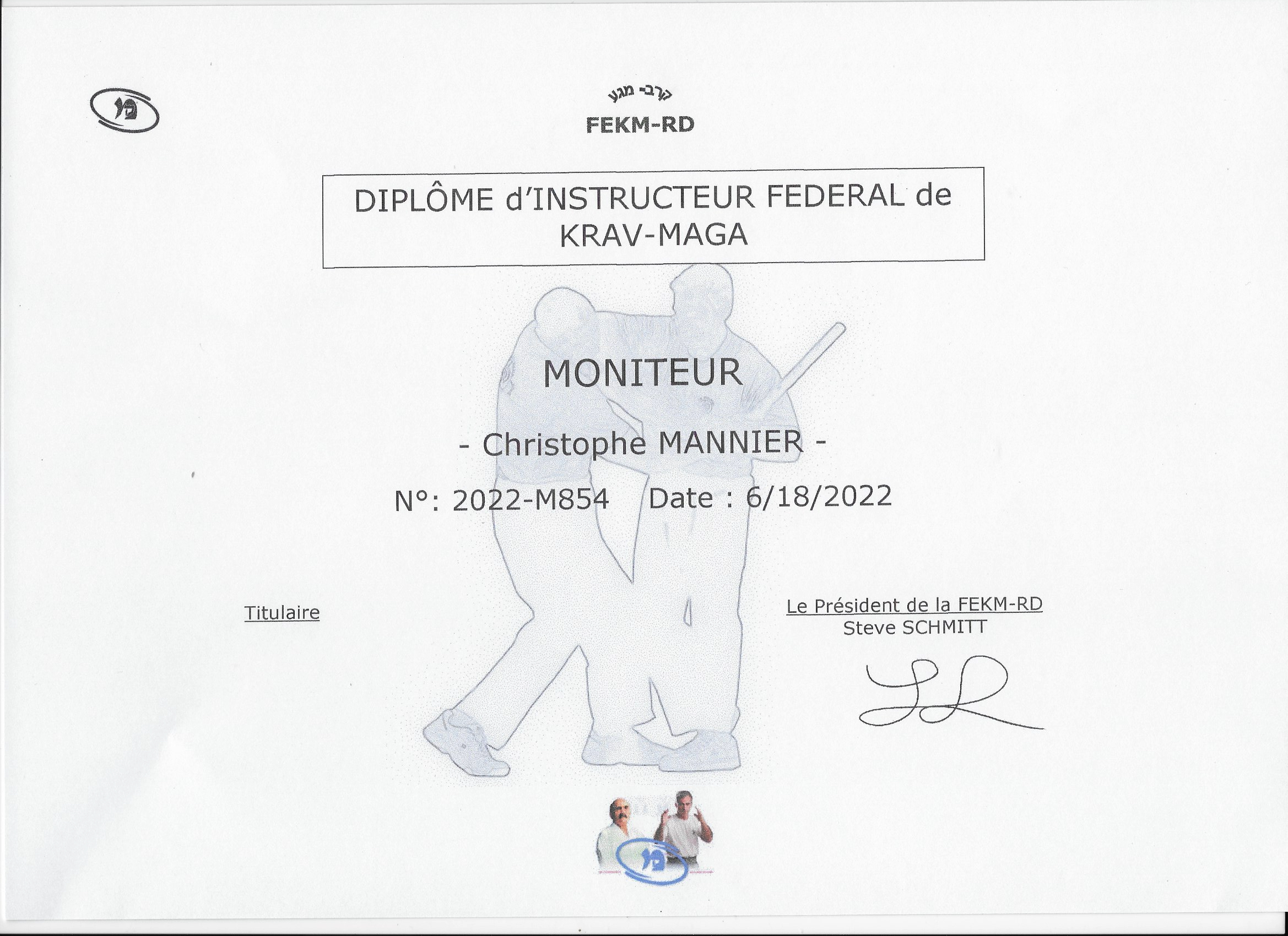 moniteur fekm Christophe